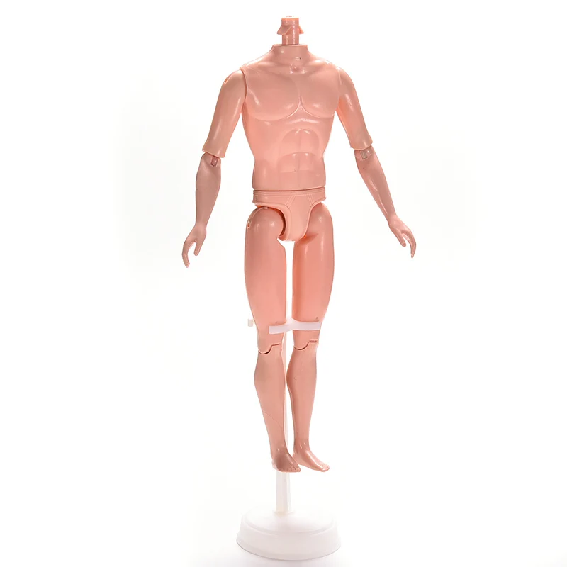 1PC Doll without Head Male Naked Body Necessary For Baby Dolls DIY All Joints Moveable Boy Toy | Игрушки и хобби