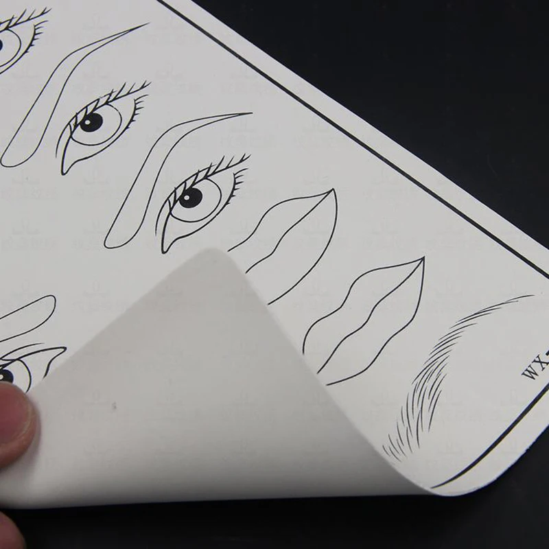 

Tattoo Practice Fake Skin Permanent makeup practice skin tattoo practice skin Eyebrow Lip Practice Skin Mixed Design