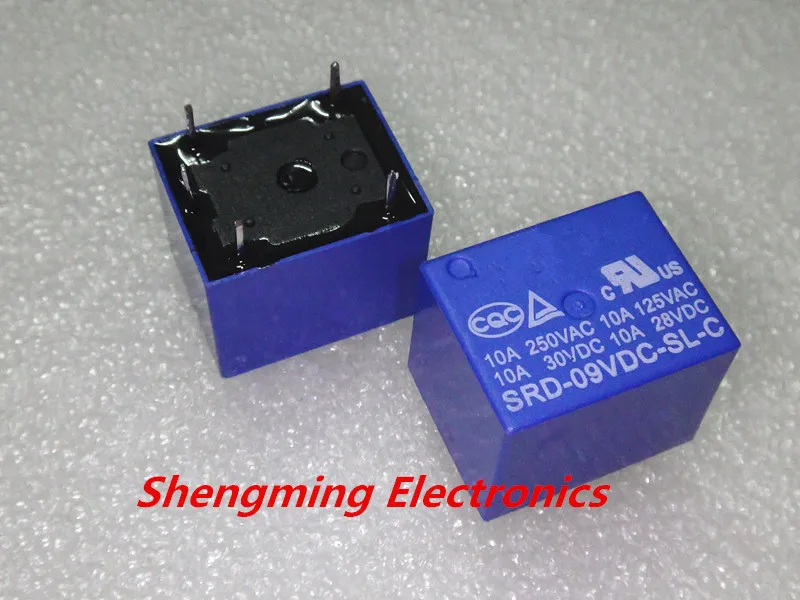 10 шт 5pins SRD-05VDC-SL-C SRD-12VDC-SL-C SRD-24VDC-SL-C SRD-03 06 09 48VDC-SL-C 3V 5V 6V 9V 12V 24V 48V 10A 250VAC реле