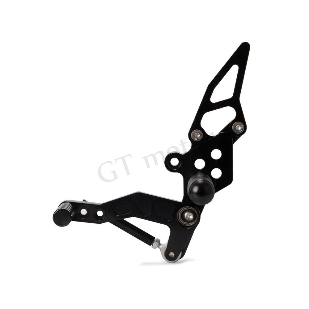 Мотоцикл CNC Rearsets задний Набор Подставка для отдыха ноги колышки GP KAWASAKI Ninja 400 NINJA400