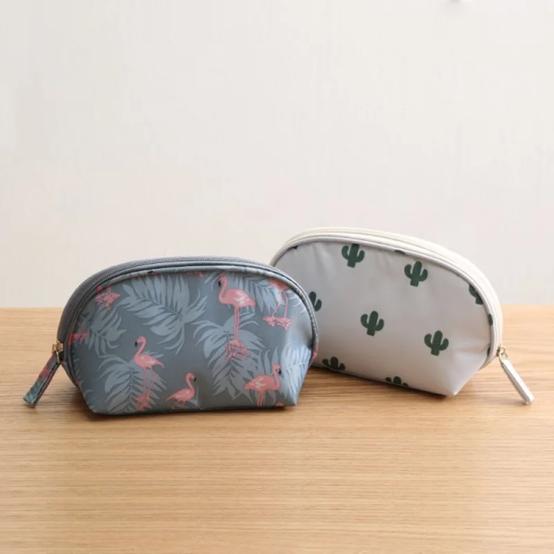 Женская косметичка серии фламинго милый мини органайзер для путешествий