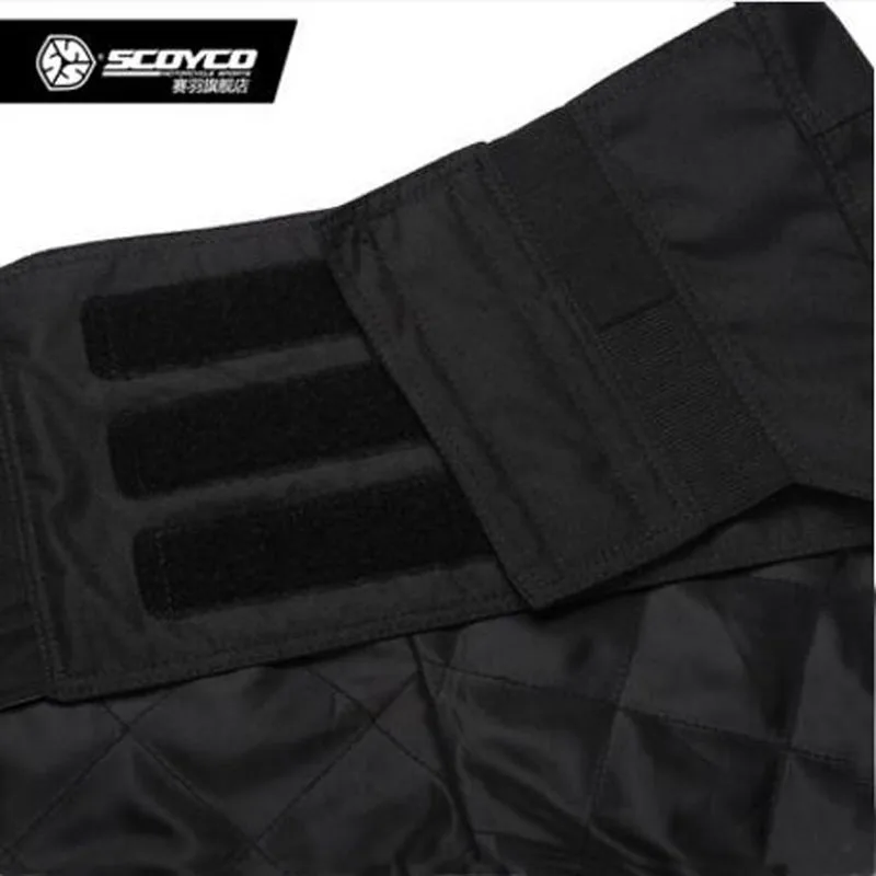 Scoyco P042 Ткань Оксфорд теплая подкладка мотогонок Штаны Для мужчин мотоцикл езда Штаны с ce до колена