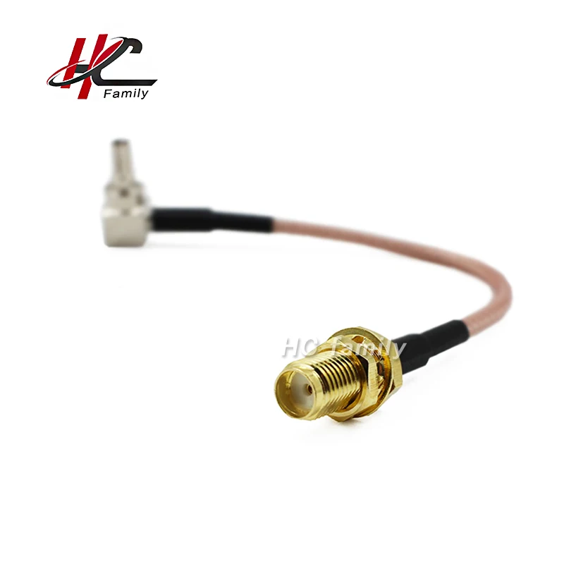 10 см 0 33 фута 3G 4G антенна SMA гнездо К CRC9 Разъем RF коаксиальный кабель Pigtail для модем