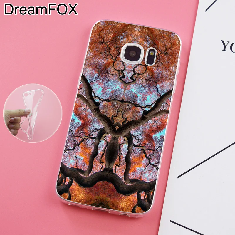 DREAMFOX K094 Мягкий силиконовый чехол из ТПУ для samsung Galaxy Note S 6 7 8 9 Edge Plus Grand Prime |