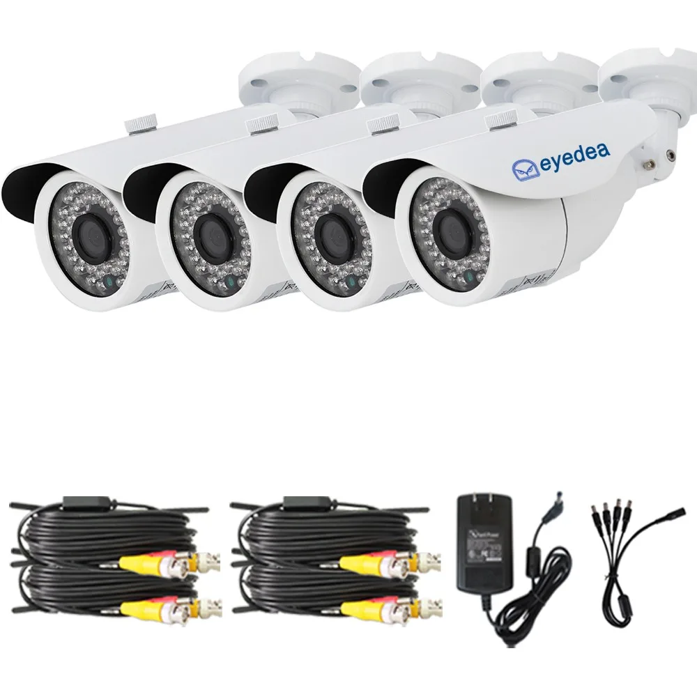 В России Eyedea 8 CH HDMI DVR 1080P 2.0MP 5500TVL детектор движения LED ночное видение открытый вид