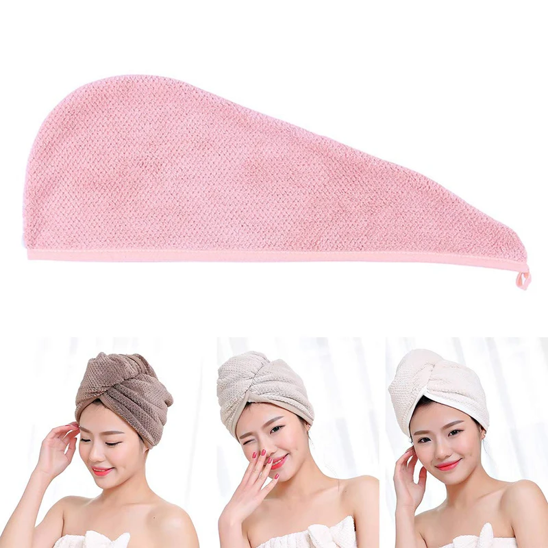 Полотенце для душа женское банное полотенце волос взрослых быстросохнущее