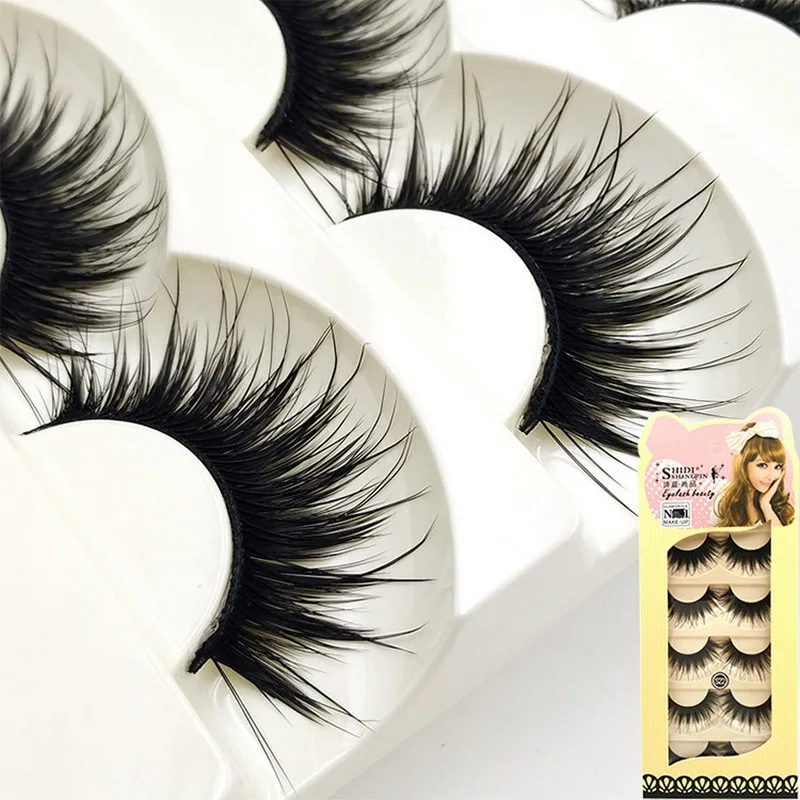 New 30 set  fake eyelashes thick fake lashes long make up super false eyelashes makeup faux lashes free shipping S22