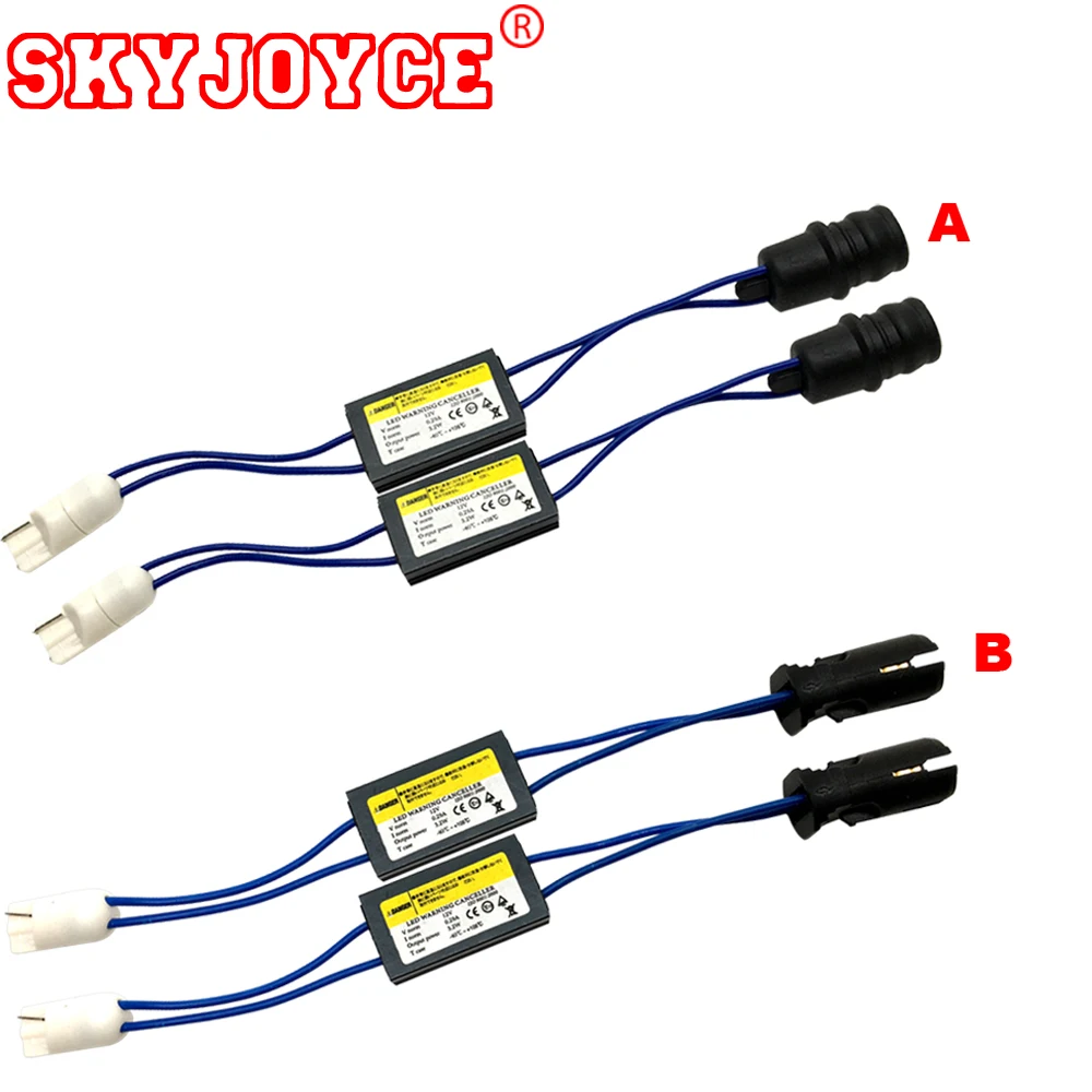 SKYJOYCE 1 пара 168 194 W5W canbus декодер светодиодный нагрузочный резистор без ошибок OCB