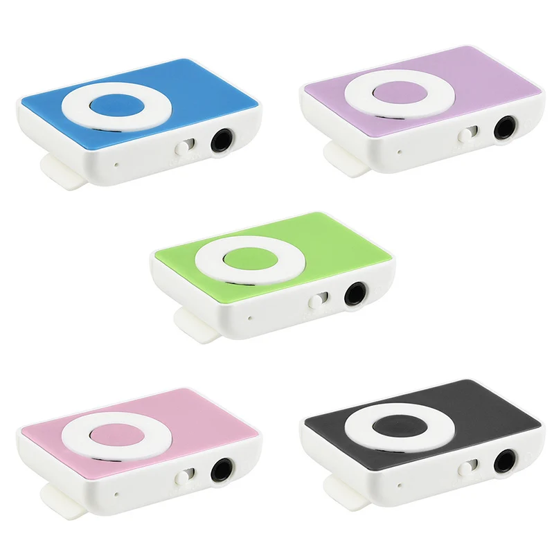Monsunx Hifi металлический мини MP3-плеер с клипсой USB поддержка Micro SD TF карты