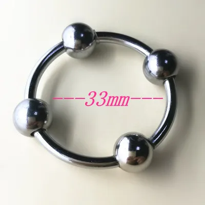 Металлический кольцевой замок для пениса из нержавеющей стали с четырьмя