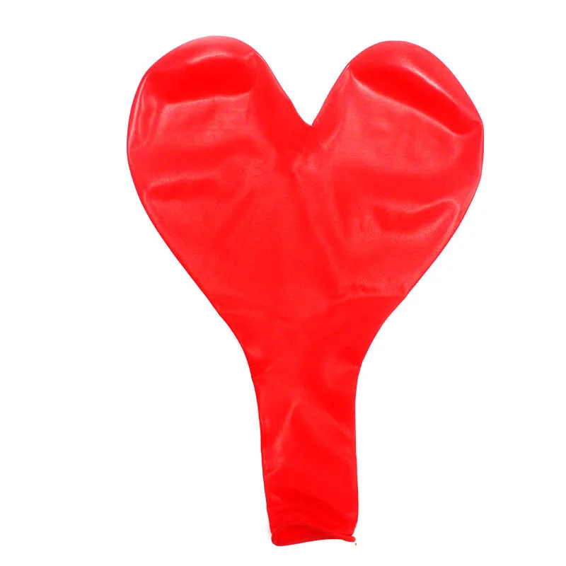 36in Red HRT 1pc 1 шт. 36 дюймов черный/белый латексный шар+ 1 шт. золото/серебро шторы проволока гелий Глобус mariage День Рождения Вечеринка украшения Сан Валентин - Цвет: 36in Red HRT 1pc