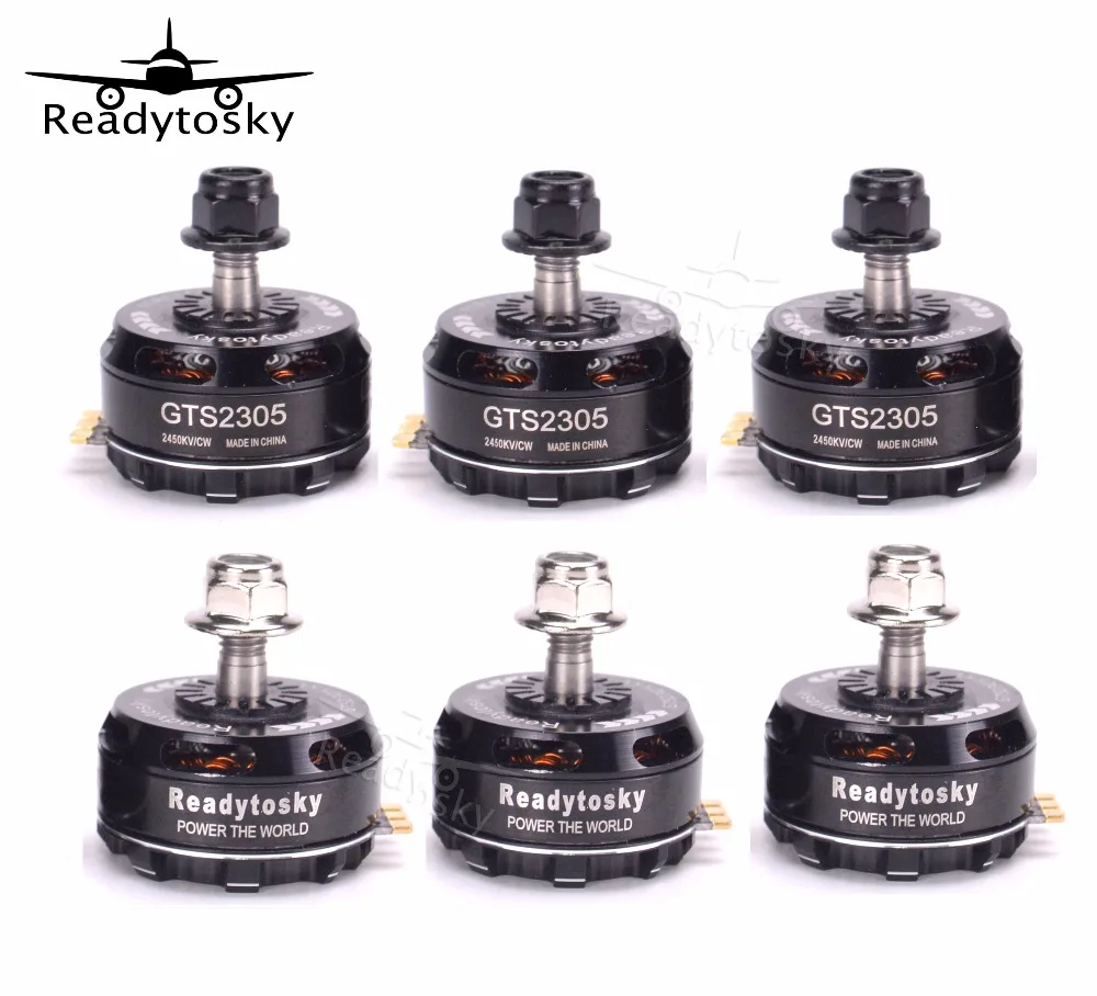 Бесщеточный двигатель Readytosky GTS2305 GT2305 2305 2450KV/2700KV 6 шт./лот 3 5S для квадрокоптера Martian