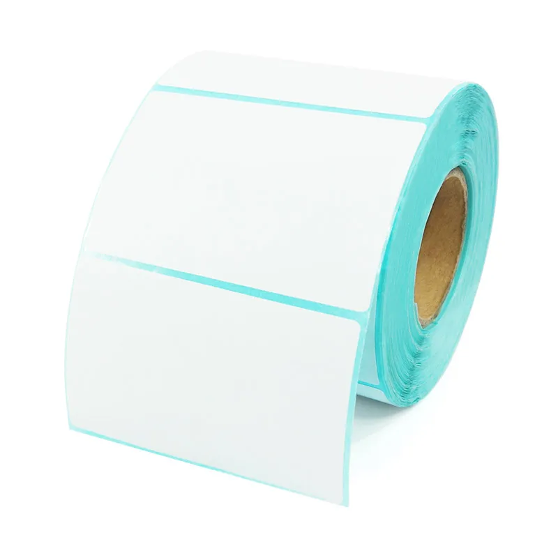 2 x Rol прямая термальная самоклеящаяся этикетка для доставки 80x40 мм 700 (наклейки toal