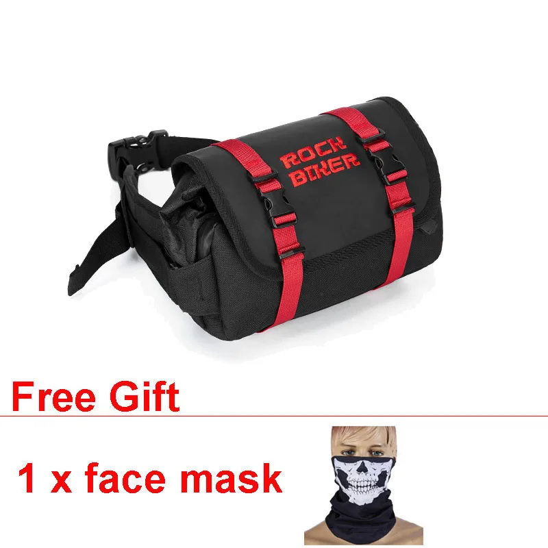 

Мотоциклетная сумка на пояс, водонепроницаемая сумка в стиле рыцарского гонщика, мотоциклетный багаж
