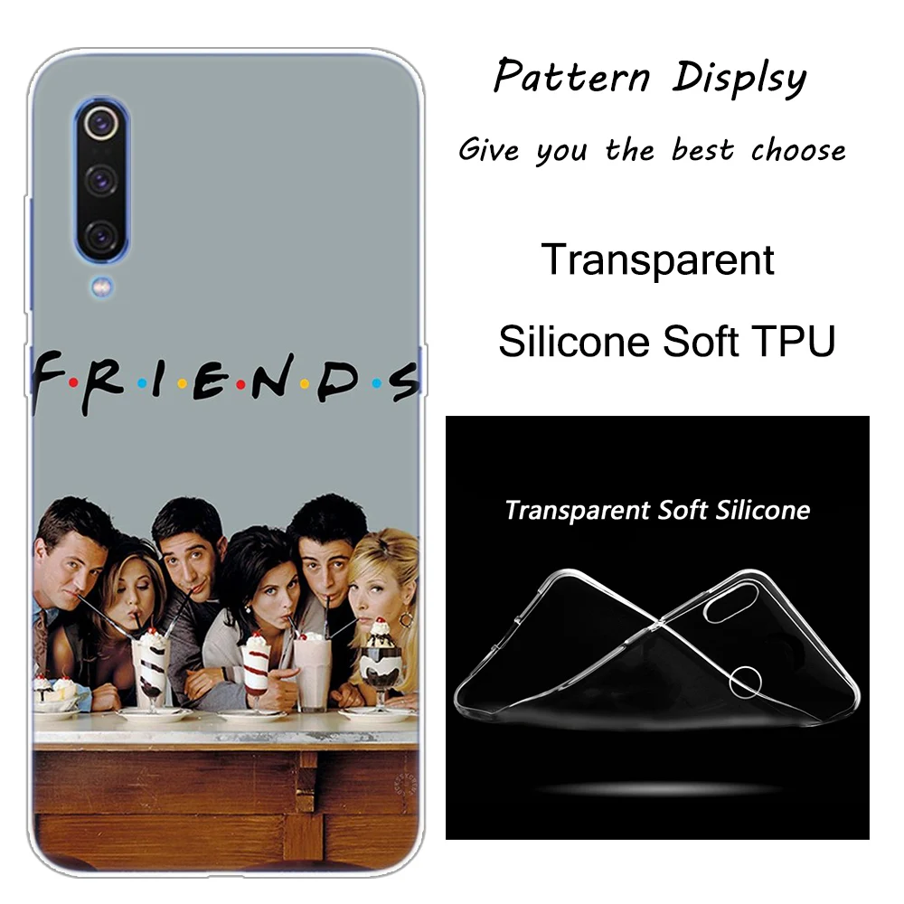 006 Друзей вместе силиконовый чехол для Xiaomi Pocophone F1 9T 9 9SE 8 A2 Lite A1 A2 Mix3 Redmi K20 7A Note 4 4X5 6 7 Pro S2 крышка - Цвет: 006