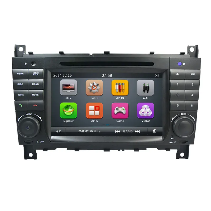 Автомобильный DVD плеер Xonrich Авторадио 2 Din с GPS для Mercedes/Benz/Sprinter/Vito/Viano/W203/A180/W906/W311A