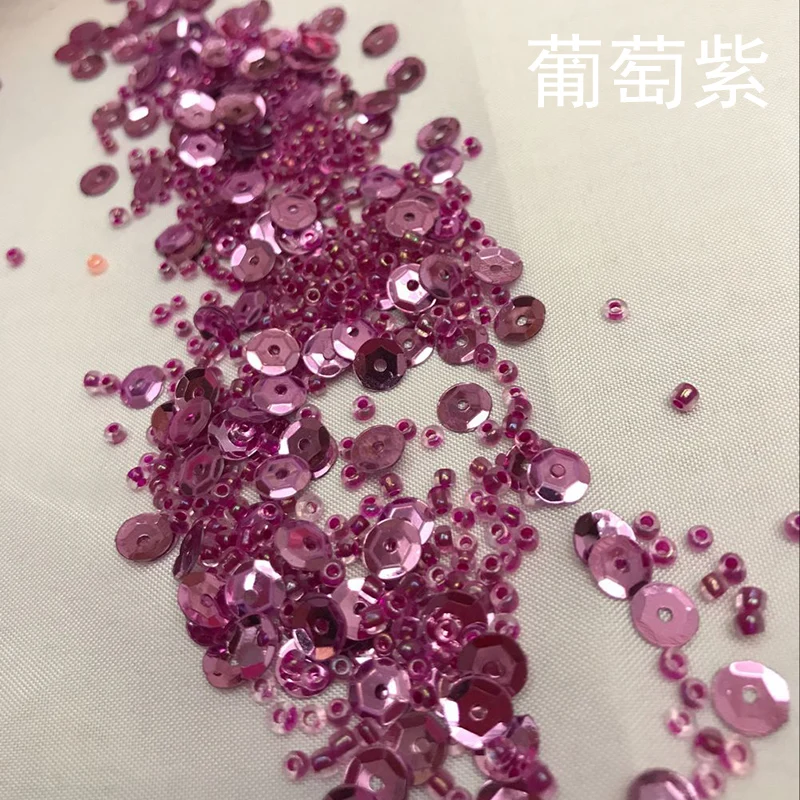 Свадебное платье разноцветное с блестками и бисером 10 г | Дом сад