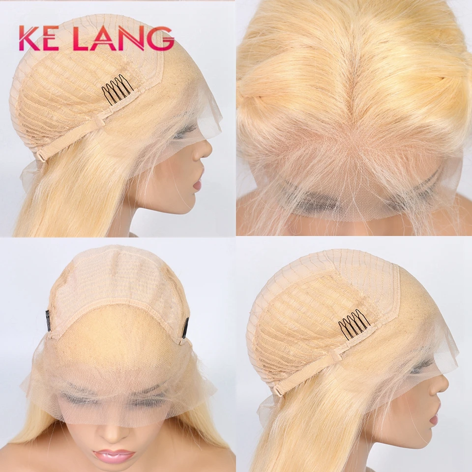 13*4 Кружева спереди al 613 блонд 150% плотность кружева перед парик для черных женщин