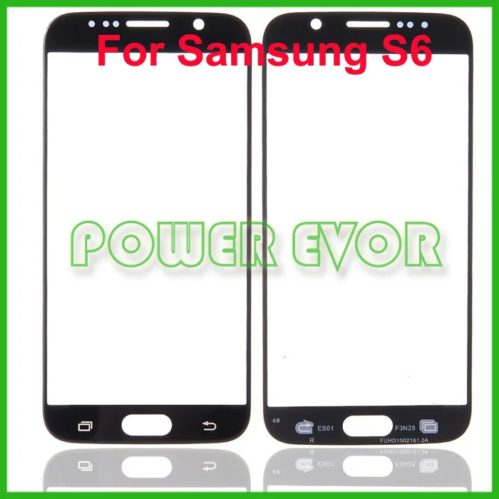 Белый внешний стеклянный объектив экран жк запасных частей для Samsung Galaxy S6 edge-G9250