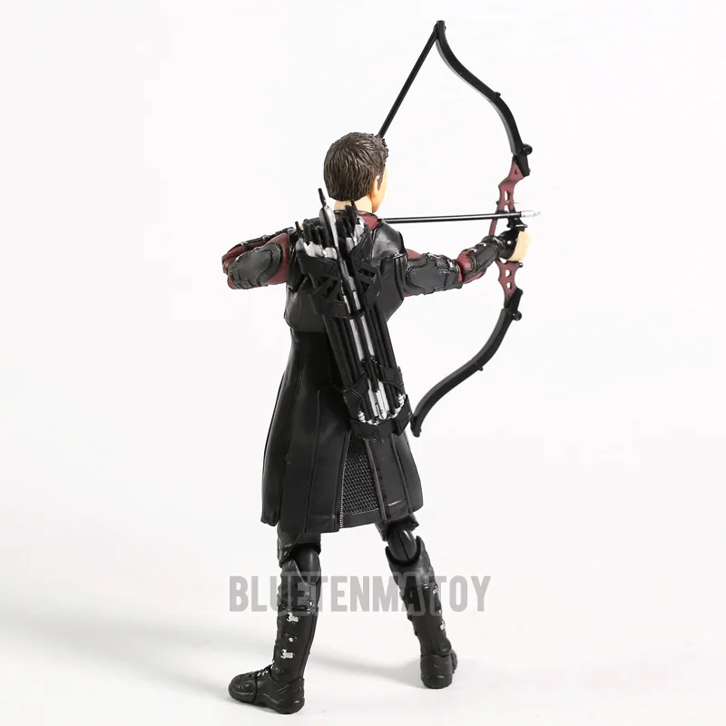 SHF фигурка Мстителей Hawkeye ПВХ героя Marvel Коллекционная модель игрушка в