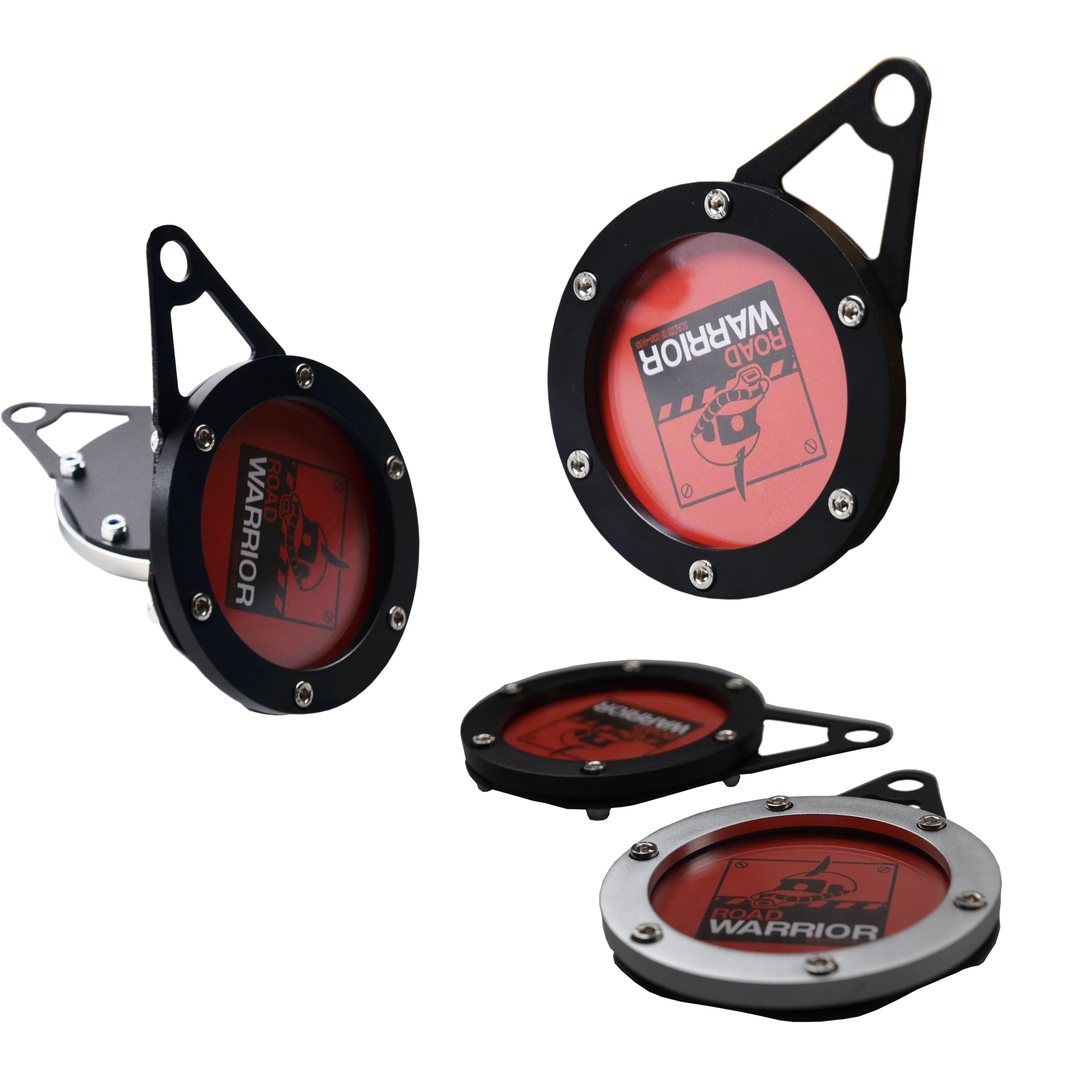 Motorcycle Tax Disc Motorbike Universal Round Cylindrical Holder Frame with Screwdriver Waterproof Fine | Автомобили и мотоциклы