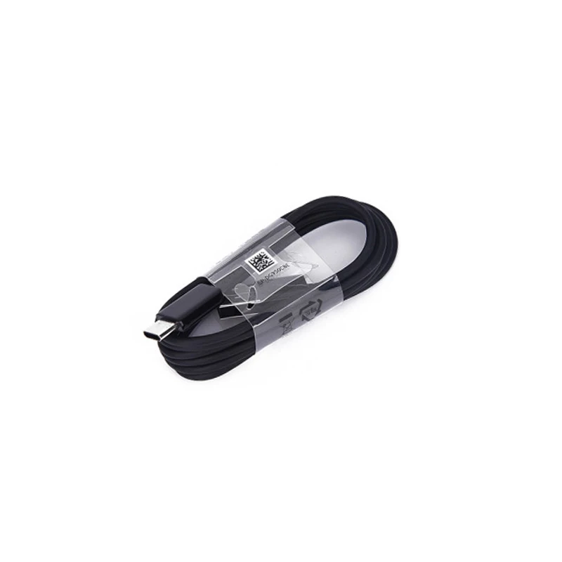 1 Type-C Cable Black Оригинальное зарядное устройство samsung для быстрой зарядки S9 S9+ S8+ note8 Note 9 type-C/Micro USB интерфейс для мобильного телефона Быстрая зарядка - Цвет: 1 Type-C Cable Black