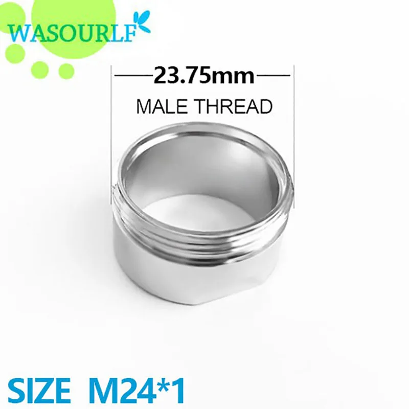 WASOURLF 2 шт. водосберегающий кран аэратор M24 24 мм Наружная резьба 3 литра bubbler кран аксессуары Добро пожаловать