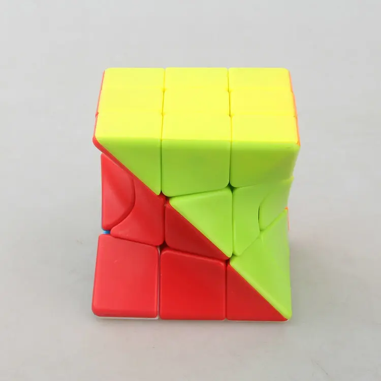 Красочный Fangge 3x3 кручение странной формы волшебный куб цветной витой куб головоломка волшебный куб крутая игрушка для Challange