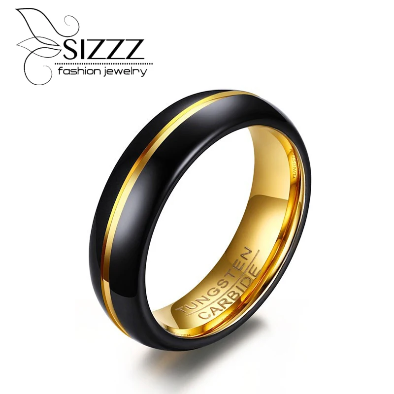 

Размер ZZ 2017, Новое Стильное модное высокополированное кольцо для мужчин, модное кольцо из вольфрамовой стали высокого качества