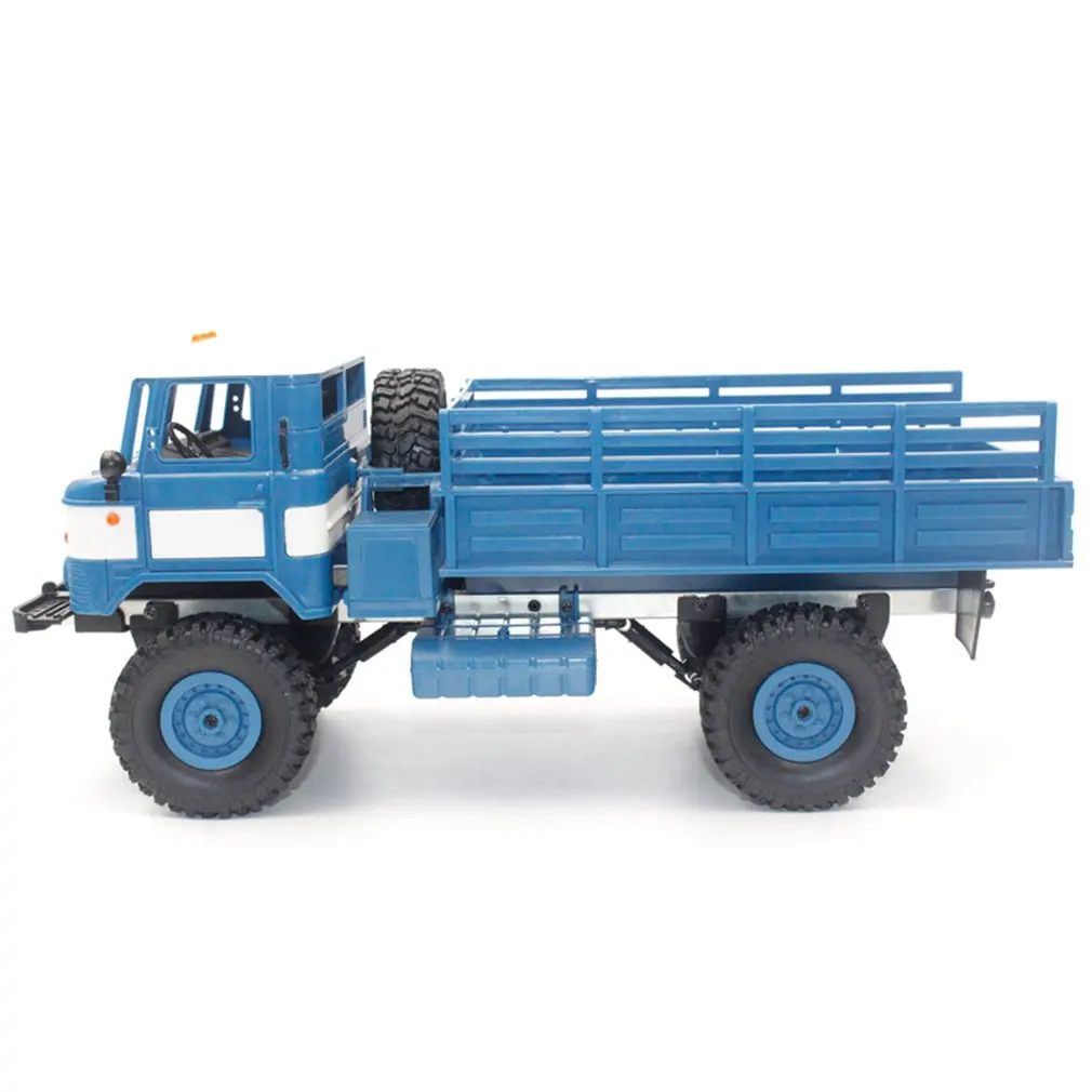 DB-24 blue 1/16 2,4 GHz RC Гусеничный внедорожный военный грузовик автомобиль с фарой RTR автоматический автомобиль игрушки RC гоночный альпинистский автомобиль игрушка для детей - Цвет: DB-24 blue