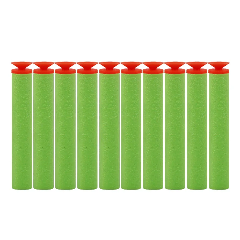 100 шт для пуль Nerf, мягкая полая головка 7,2 см, запасная игрушка дартс, пули для пуль серии Nerf, бластеры, рождественский подарок для детей