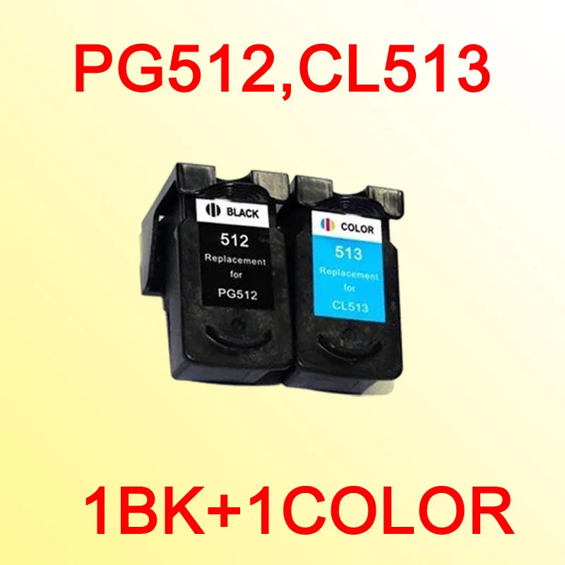 Чернильный картридж PG512 CL513 совместимый с CANON PG512XL CL513XL PIXMA MP240 MP250 MP270 MP272 MP280