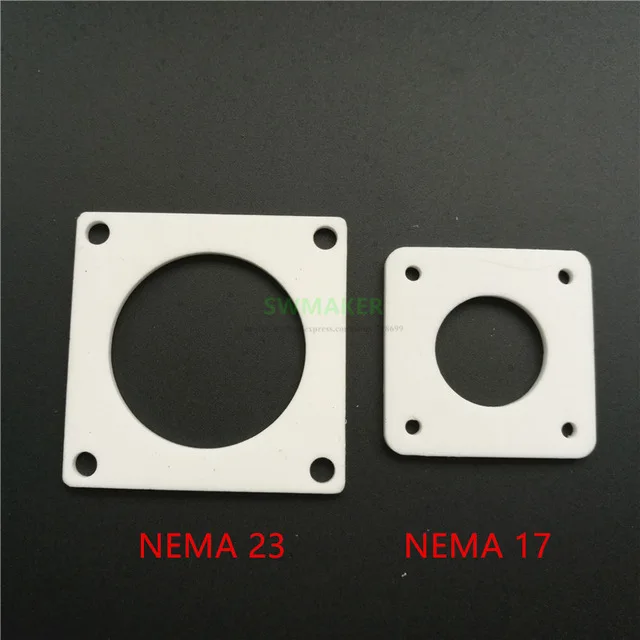 

1pcs NEMA 17/23 Stepper Motor Anti Vibration PTFE damper Vibration Damper Shock Absorber for CNC Reprap 3D printers