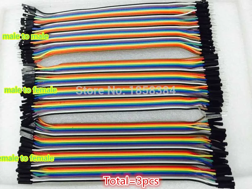 120 шт./лот Dupont line 20 см штекер + гнездо и перемычка Кабель Dupont|line dupont|line wireline cable |