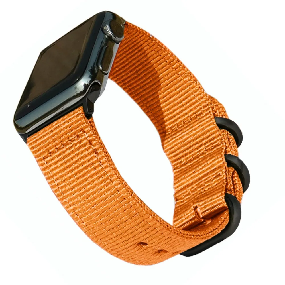 Eastar цветной нейлоновый ремешок для часов apple watch Series 1 2 band 42 мм наручных браслетов