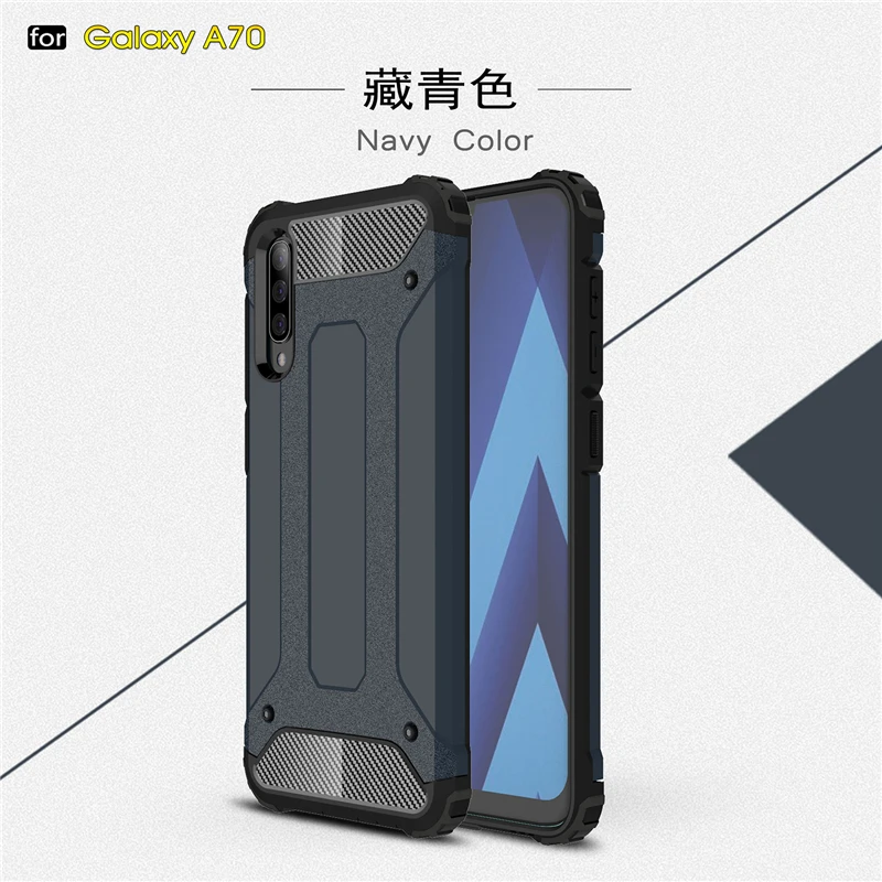 Для samsung Galaxy A70 чехол противоударный защитный резиновый для телефона Funda Youthsay |
