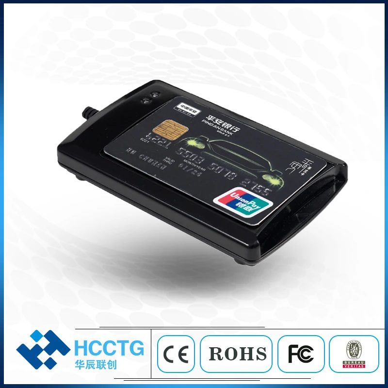 Двойной интерфейс USB NFC + IC чип планшетный ПК ISO 7816 смарт кардридер ACR1281U