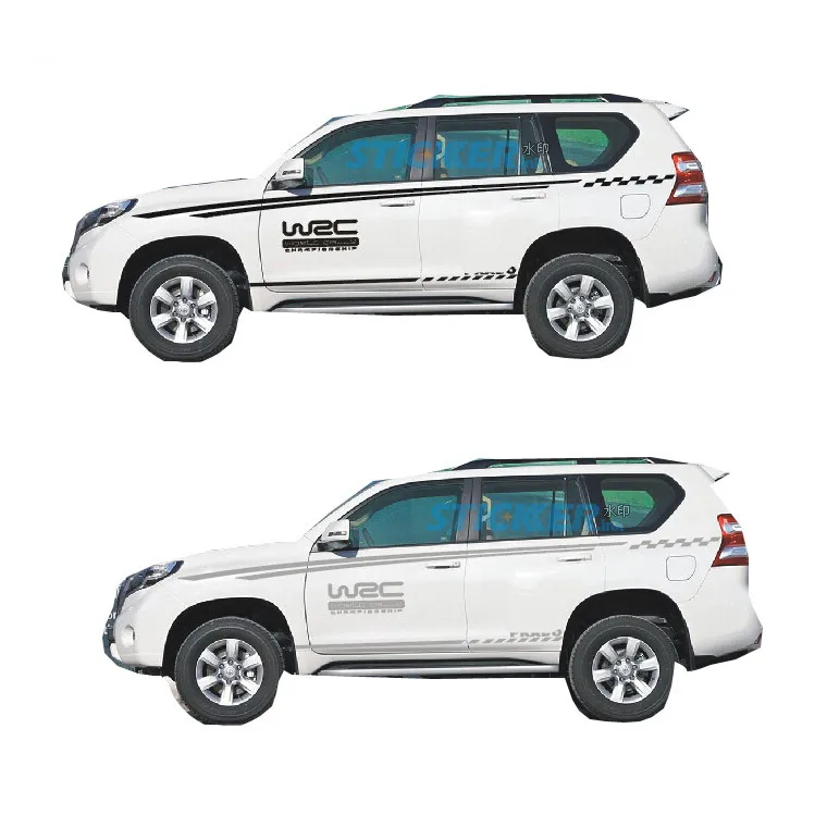 Цветная полоса/наклейка на линии для Toyota Prado / Landcruiser Z2CA566|line sticker|stickers for toyotafor toyota |