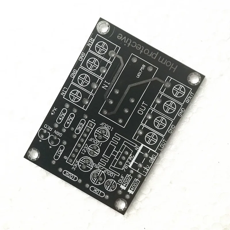 AC12 18V Защитная плата для динамика модуль PCB 2 0 защитная релейного сигнала upc1237