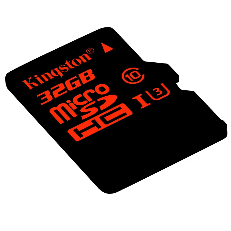 Kingston Micro SD карта 32 Гб microSDHC UHS-I U3 карт памяти 64 ГБ, класс скорости 10 90 МБ/с., мicro SD, TF карта 128 ГБ Поддержка HD 3D видео в формате 4K