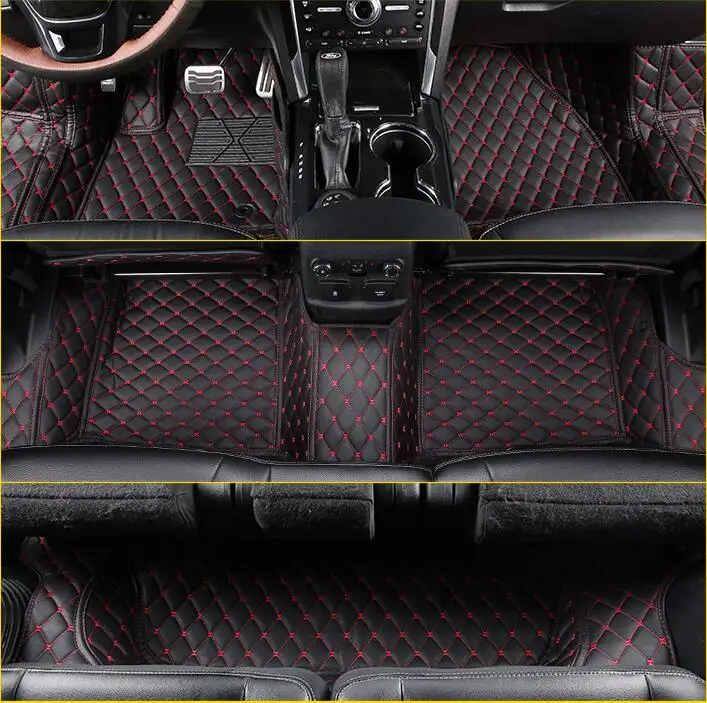 Jioyng 3D слякоть коврики для ног коврик 13-18 Ford Explorer 2013 2014 2015 2016 2017 2018 5/7 мест (6 цветов)