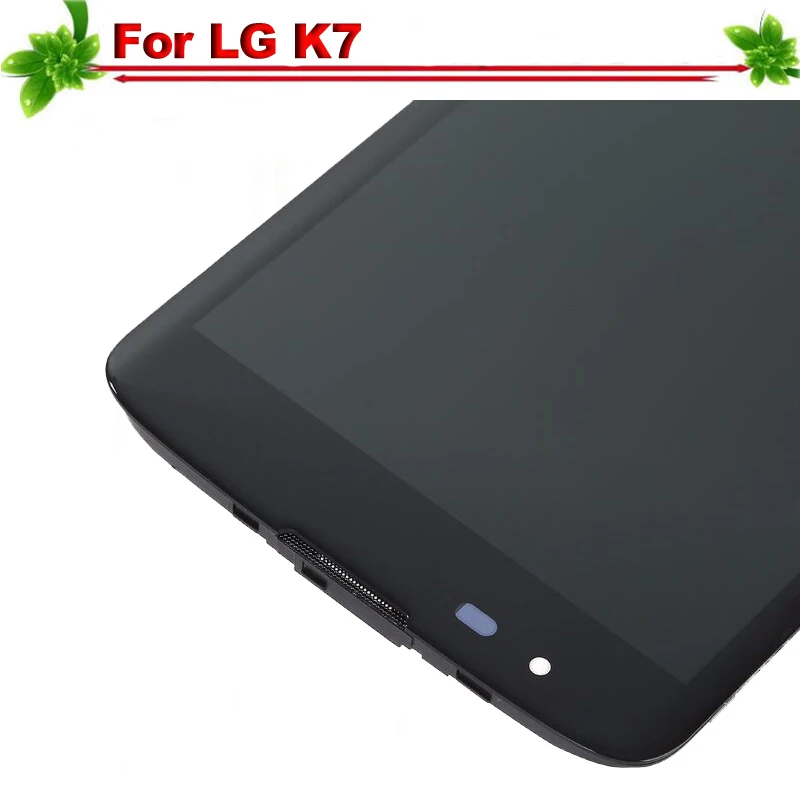 for LG K7 Tribute 5 LS675 MS330 K330 LCD Display With Frame Touch Screen Digitizer Assembly Replacement | Мобильные телефоны и