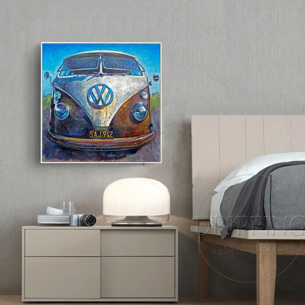 Большое украшение на стену живопись маслом для украшения гостиной ручная