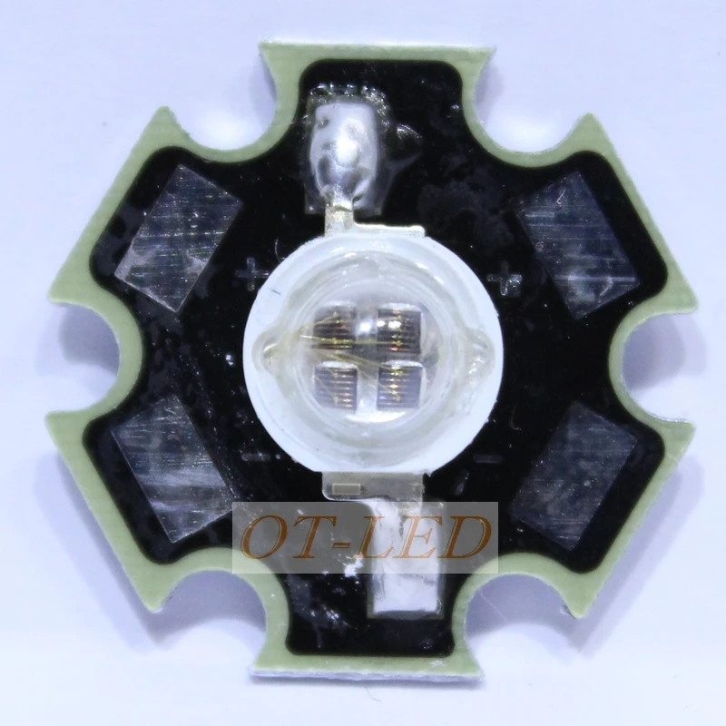 10 шт. 5 Вт инфракрасный ИК 940nm 850nm 4 чипы высокой мощности Светодиодный диодный чип