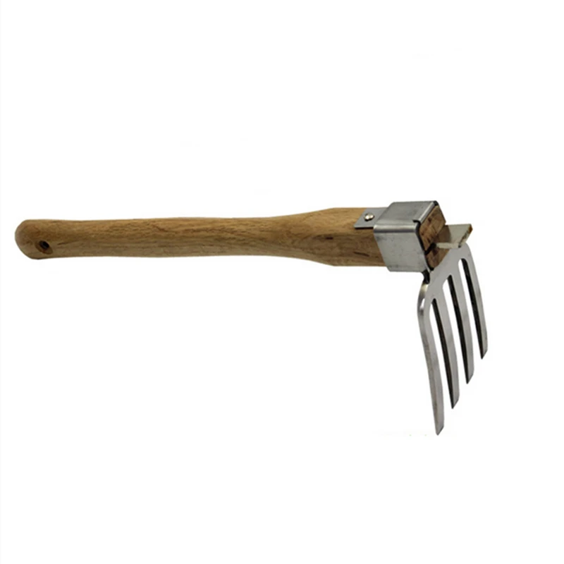 1 шт. садовые грабли культиватор для обрезки травы из нержавеющей стали с