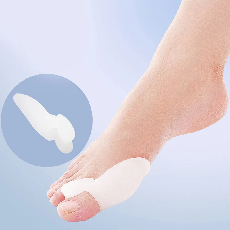 Силиконовый гель Bunion сепаратор для большого пальца ноги Рассекатель Облегчает боль в ногах исправление шишки на ноге Защитная Подушка консилер большой палец 1 пара
