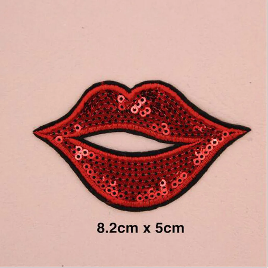 1X блестки вышитые Совы рубиновые наклейки на одежду сумка ПРИШИТАЯ железная