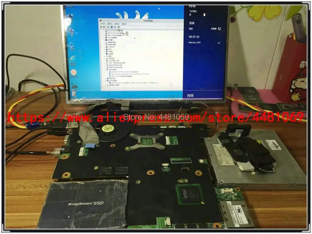 Для Dell XPS M1530 материнская плата для ноутбука CN 0F125F PGA478 DDR2 965PM 100% полностью