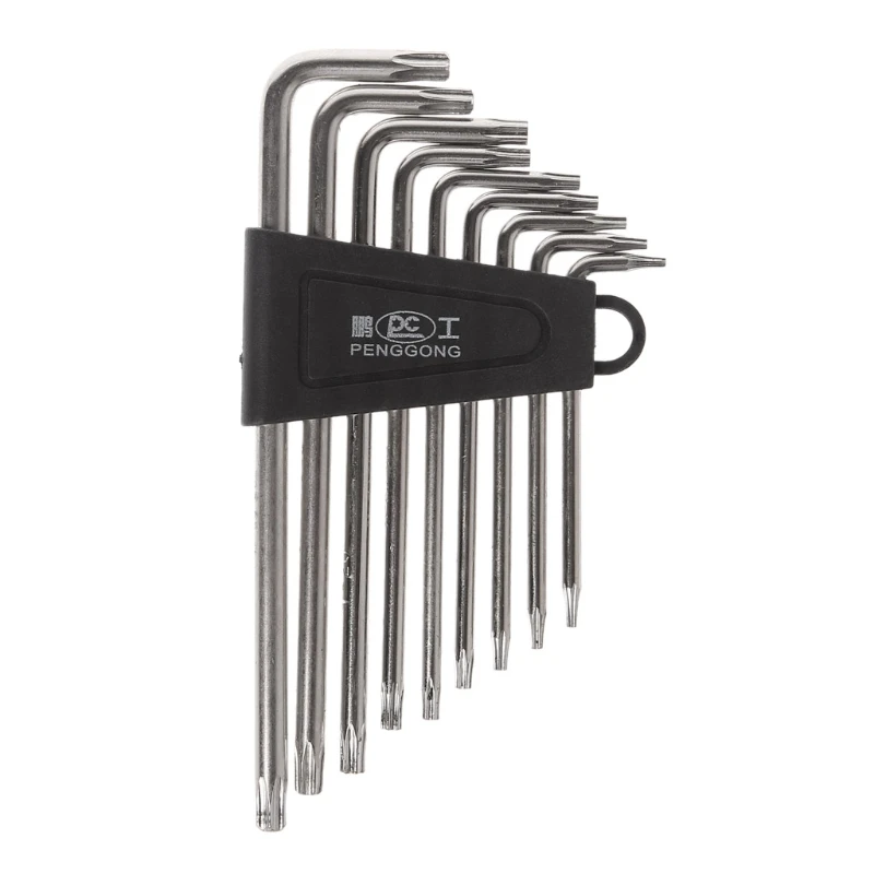 Набор гаечных ключей Torx L-образной формы инструменты для ремонта отвертки 9 шт. |