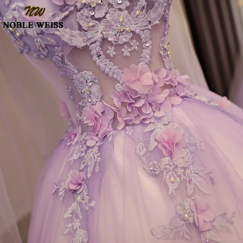 Благородный WEISS Длинный плащ бальные платья бисером Vestidos De 15 Anos Аппликация